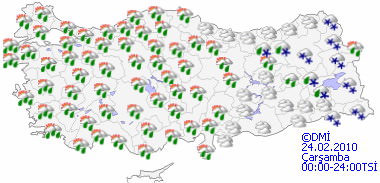 Kuvvetli yağış geliyor-HARİTALI-1
