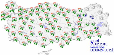 Kuvvetli yağış geliyor-HARİTALI-2