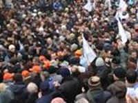 Maden işçilerinden 'Maaş' protestosu
