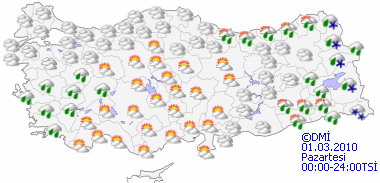 Sıcaklık 6 derece artacak-HARİTALI-1