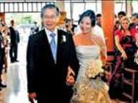 Alberto Fujimori kızını cezaevinde evlendirdi
