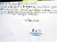 İsrail işgaline öğrencilerden mektuplu tepki