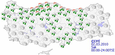 Hava sıcaklığı artacak-HARİTALI-1