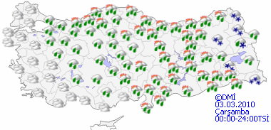 Hava sıcaklığı artacak-HARİTALI-2