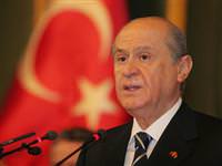 MHP lideri Bahçeli, Köşk'e çıktı