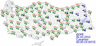 Yağmur ve kar geliyor-HARİTALI-3