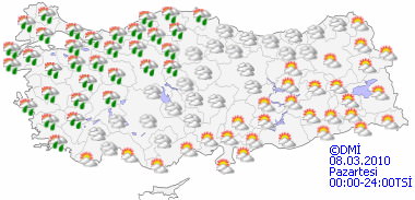 Yağmur ve kar geliyor-HARİTALI-5