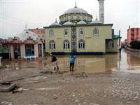 Çanakkake'yi su bastı