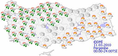 Kuvvetli yağışa dikkat!-HARİTALI-4