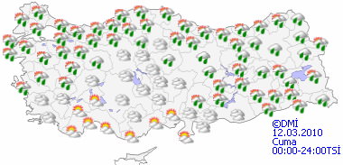 Kuvvetli yağışa dikkat!-HARİTALI-4