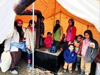 Deprem sonrası gözyaşları