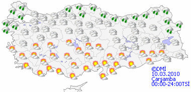 Kuvvetli fırtınaya dikkat!-HARİTALI-1