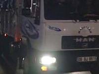 O kamyon 3 kazaya karışmış