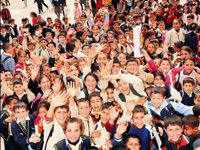 237 ilçeden kalabalık okul