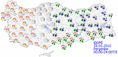 Marmara'ya kar geliyor-HARİTALI-2