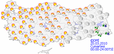 Marmara'ya kar geliyor-HARİTALI-4