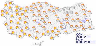 Marmara'ya kar geliyor-HARİTALI-5