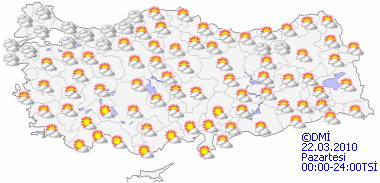 Havalar ısınacak-HARİTALI-5