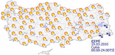 Hafta sonu havalar nasıl olacak-HARİTALI-1