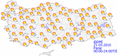 Hafta sonu havalar nasıl olacak-HARİTALI-3