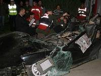 Samsun'da feci kaza