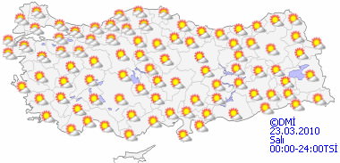 Hava sıcaklığı artacak-HARİTALI-1
