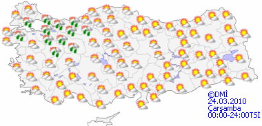 Hava sıcaklığı artacak-HARİTALI-2