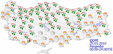 Hava sıcaklığı artacak-HARİTALI-3