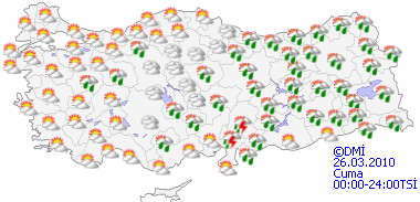 Hava sıcaklığı artacak-HARİTALI-4