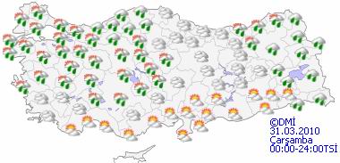 Yağışlar devam edecek-HARİTALI-3