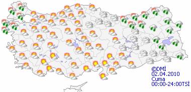 Yağışlar devam edecek-HARİTALI-5
