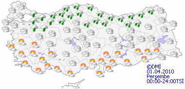 Hava sıcaklığı artacak-HARİTALI-3