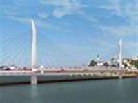 Metro Geçiş Köprüsü çalışmasında kaza