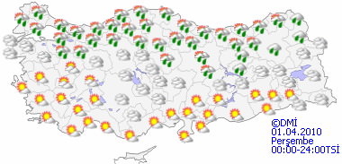 Hava sıcaklığı artacak-HARİTALI-1