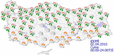 Hava sıcaklığı artacak-HARİTALI-2