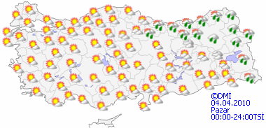 Hava sıcaklığı artacak-HARİTALI-4