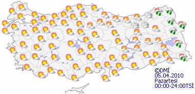 Hava sıcaklığı artacak-HARİTALI-5