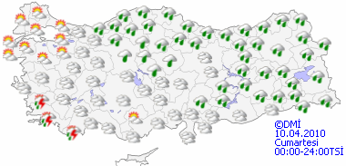Kuvvetli yağışa dikkat!-HARİTALI-4
