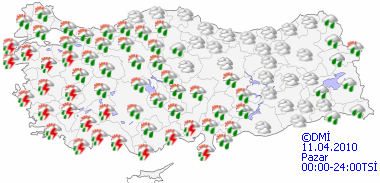 Kuvvetli yağışa dikkat!-HARİTALI-5