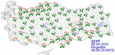 Hava sıcaklığı artacak-HARİTALI-1