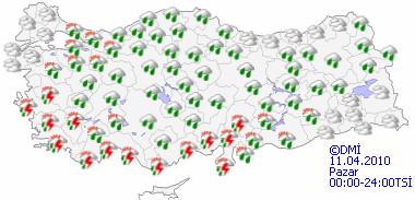 Hava sıcaklığı artacak-HARİTALI-4