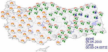 Havalar nasıl olacak?-HARİTALI