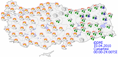 Havalar nasıl olacak?-HARİTALI-2
