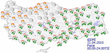 Havalar nasıl olacak?-HARİTALI-3