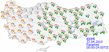 Havalar nasıl olacak?-HARİTALI-4