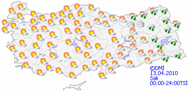 Havalar nasıl olacak?-HARİTALI-5