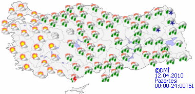 Hava sıcaklığı artacak-HARİTALI-1