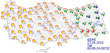 Hava sıcaklığı artacak-HARİTALI-2