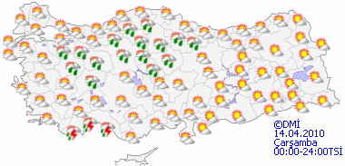 Hava sıcaklığı artacak-HARİTALI-3