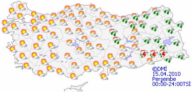 Hava sıcaklığı artacak-HARİTALI-4